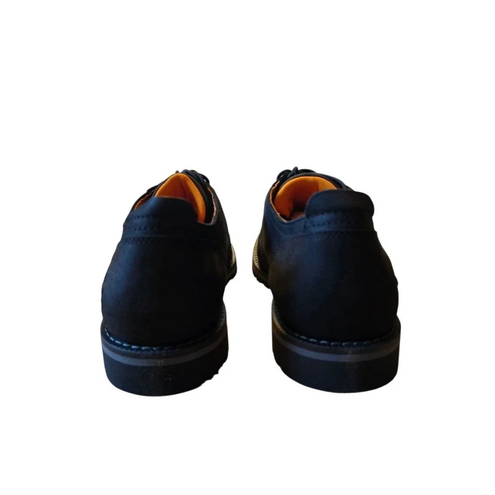Timberland Redwood Falls Oxford Waterproof Nubuck Black Mens 10.5 M TB0A699P